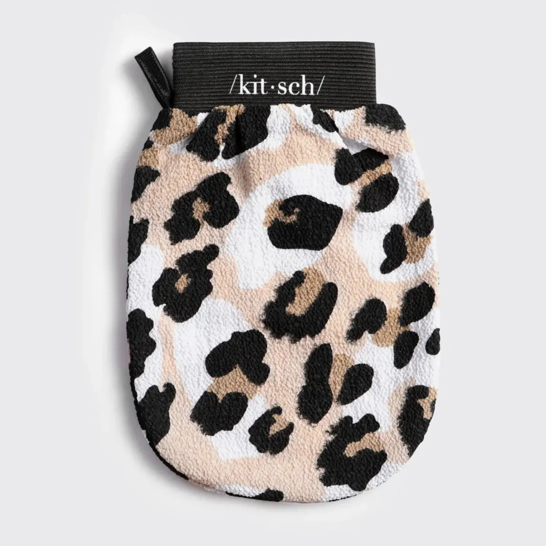 Exfoliating Glove Leopard