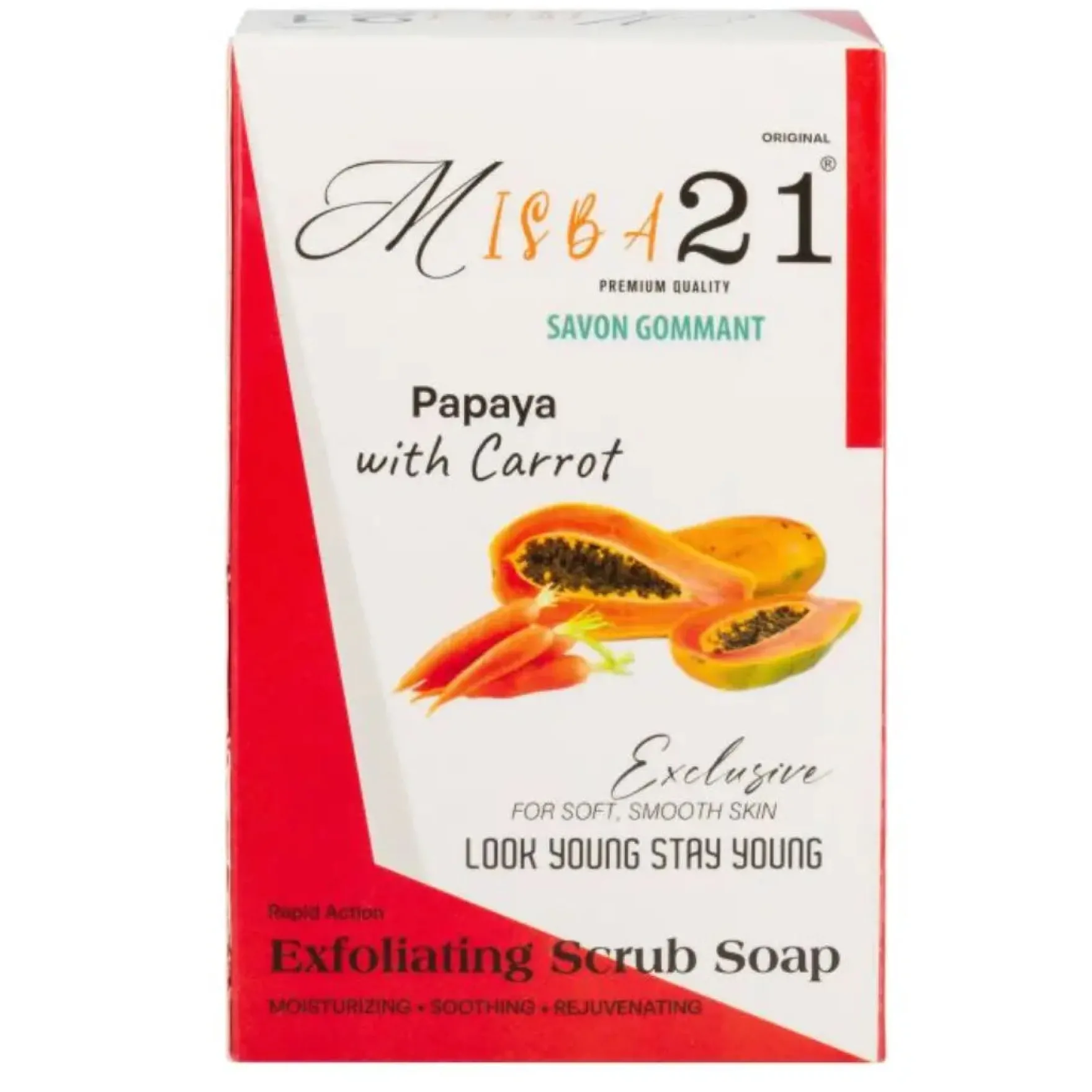 Exfoliating Scrub Soap Papaya