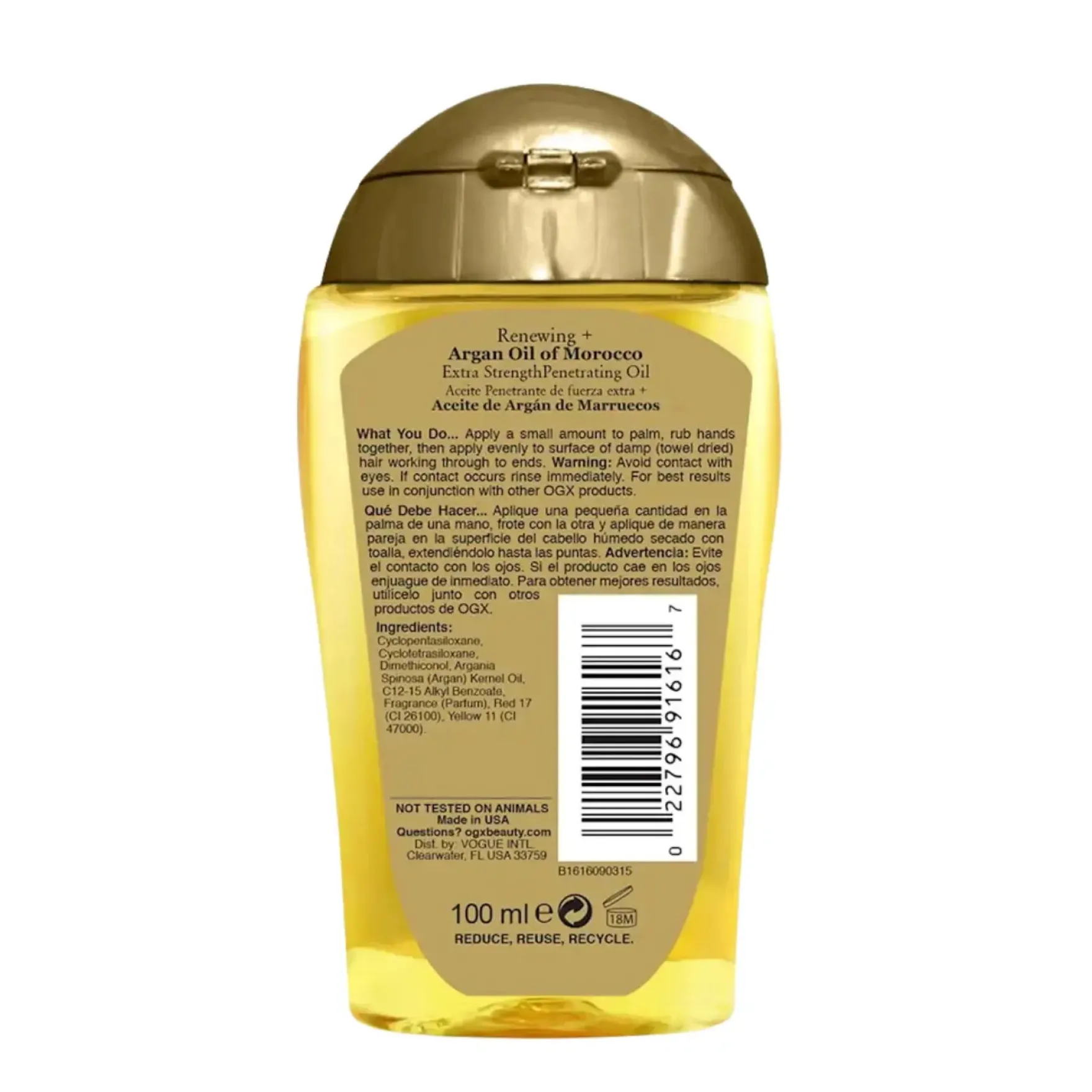 Extra Penetrating Argan Oil Of Morocco