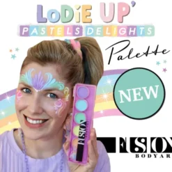 Face Painting Elodie's Pastel Delights Palette