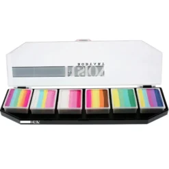 Face Painting Lodie Up Cute Pastel Rainbow Palette