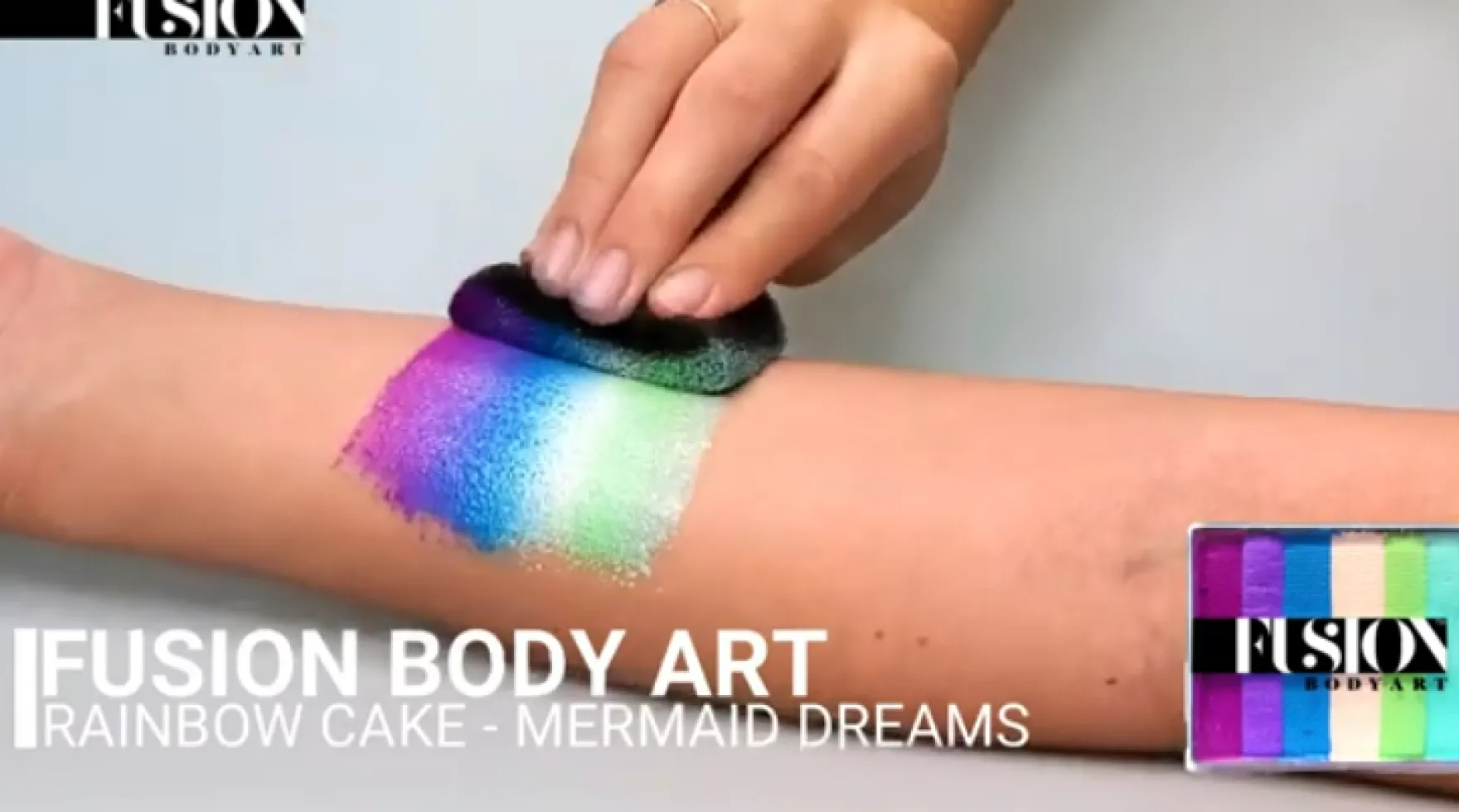 Face Painting Rainbow Split Cakes Mermaid Dreams