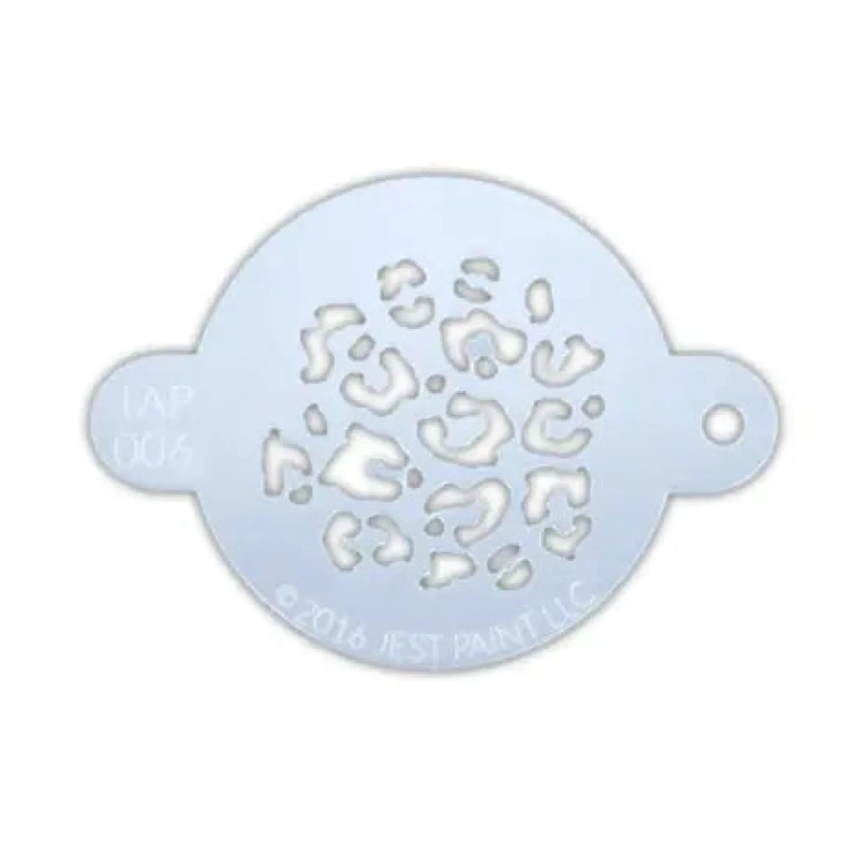 Face Painting Stencil Animal Print