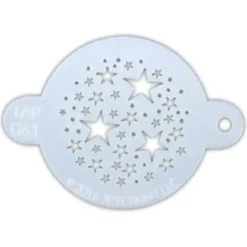 Face Painting Stencil Magical Stars