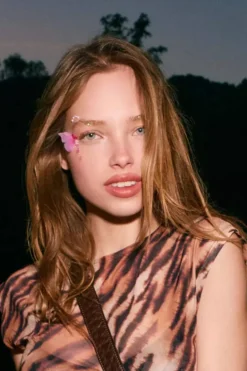 Face Adornments Crystal Bloom