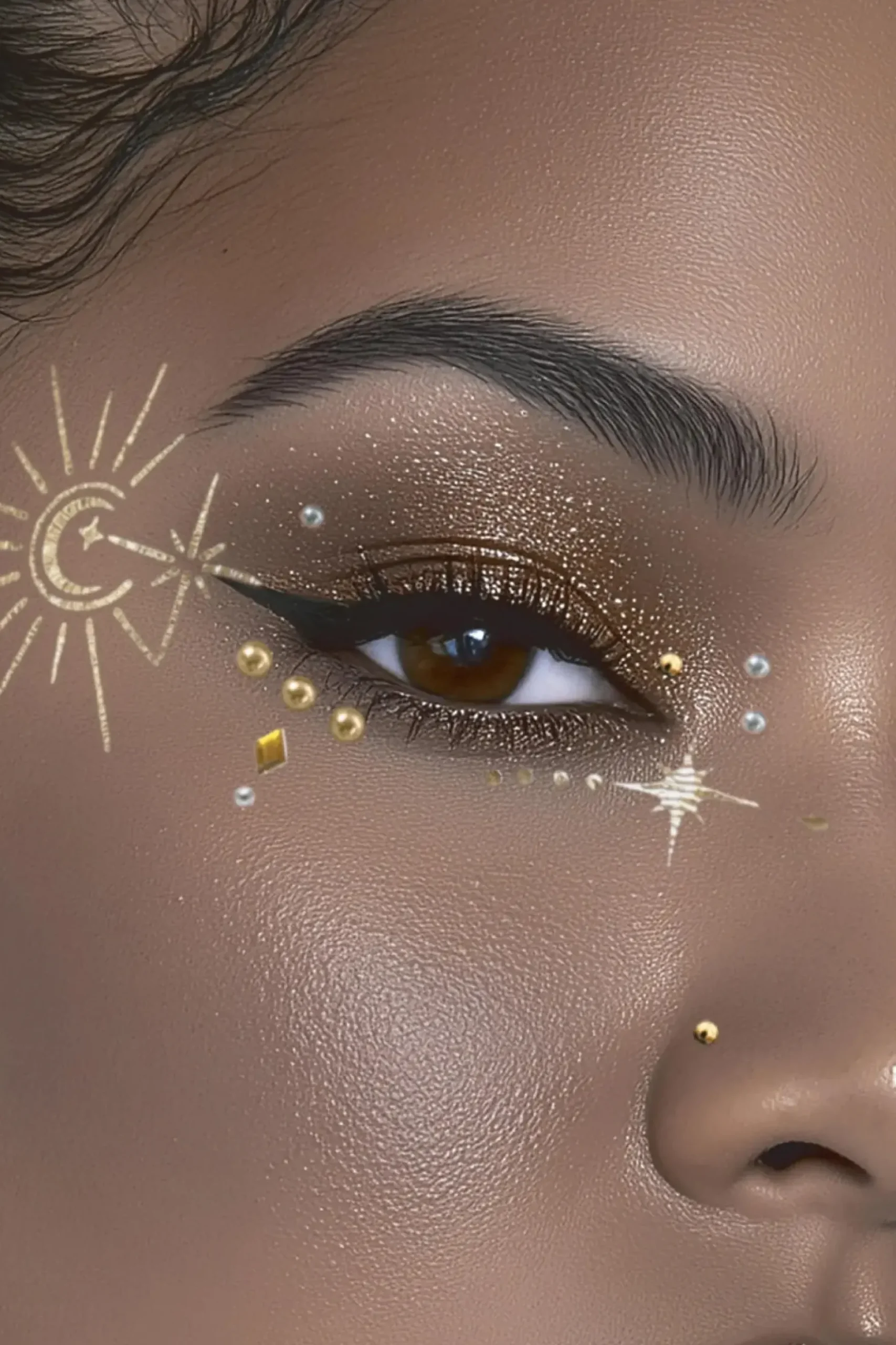 Face Adornments Starry Eyed