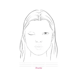 Facecharts Workbook 50 pcs.