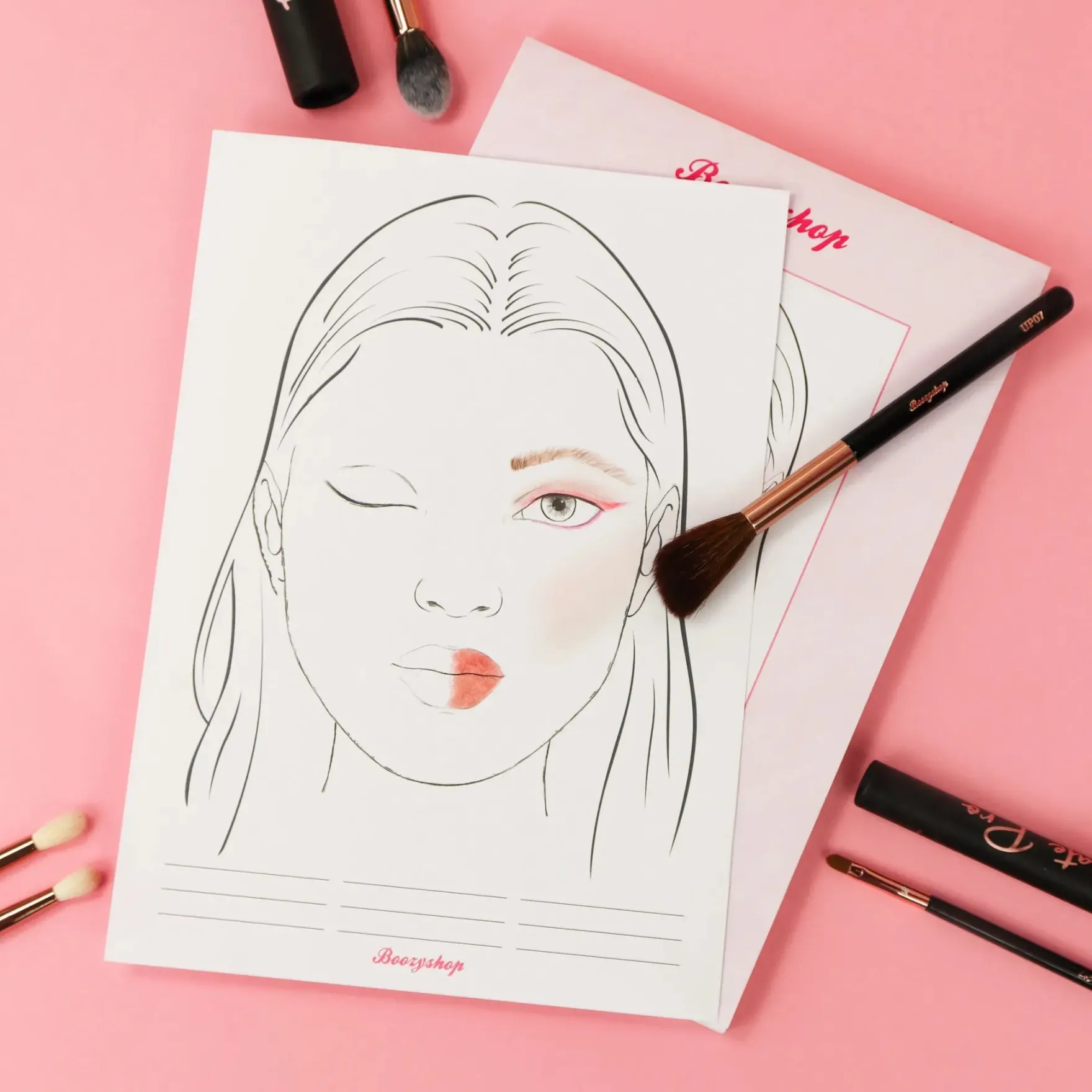 Facecharts Workbook 50 pcs.