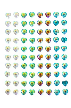 Face Jewel Sticker Heart