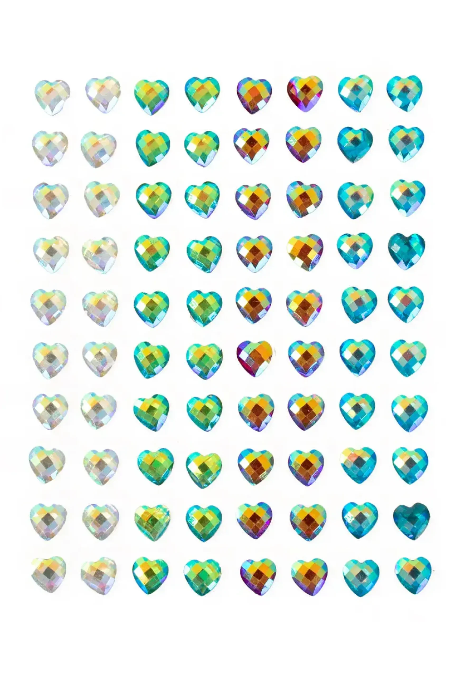 Face Jewel Sticker Heart