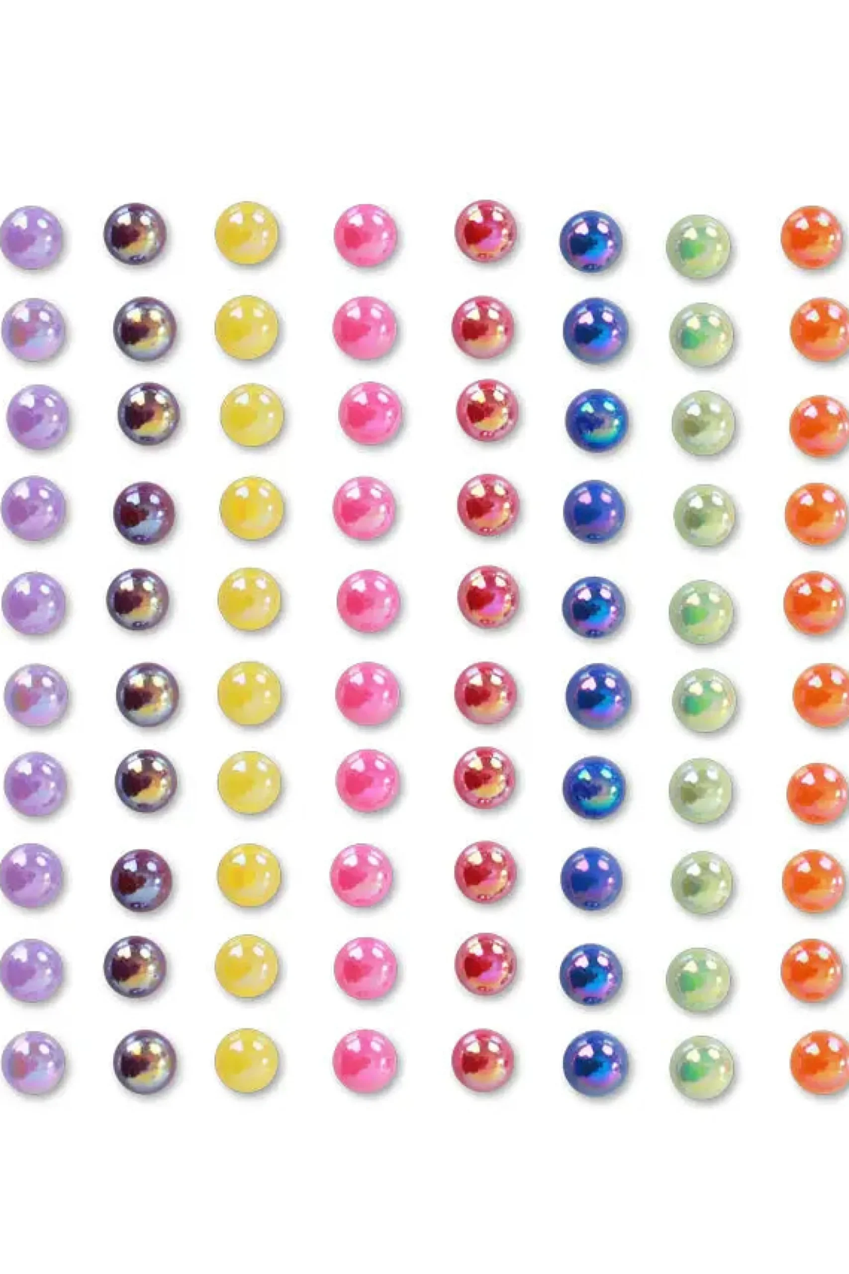 Face Jewel Sticker Rainbow