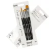 Face Paint Brush Set Round Flat