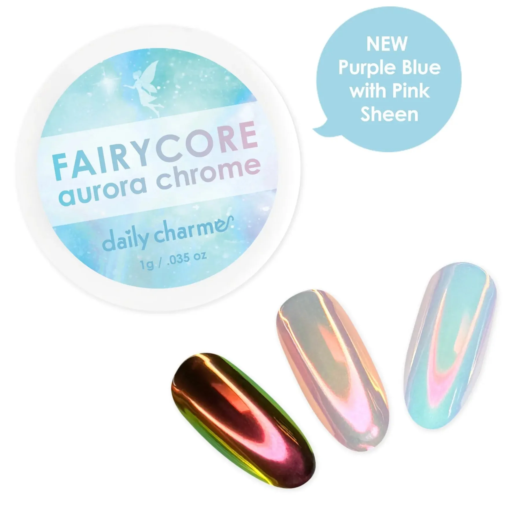 Fairycore Aurora Chrome Powder