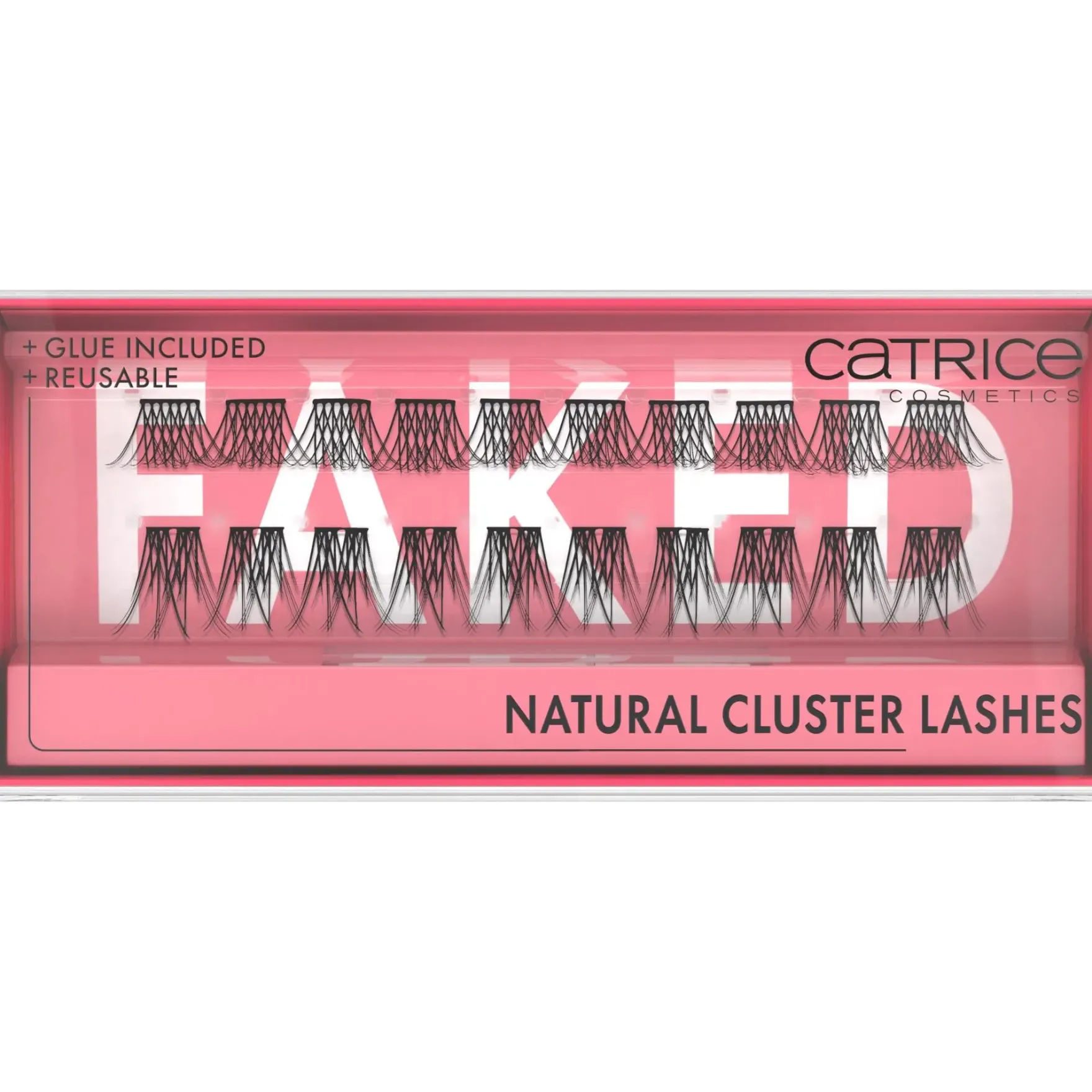Faked Natural Cluster Lashes