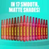Fat Matte Smooth Color Lipstick Fluffy Fuchsia