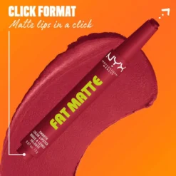 Fat Matte Smooth Color Lipstick Plushin Plum