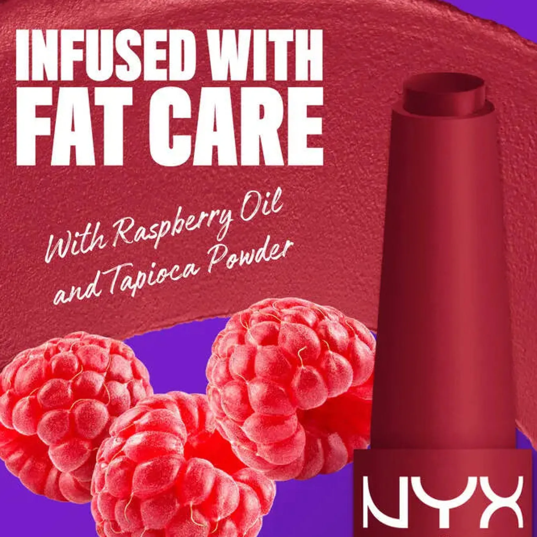 Fat Matte Smooth Color Lipstick Plushin Plum
