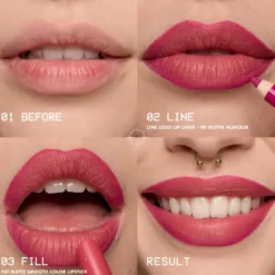 Fat Matte Smooth Color Lipstick Cozy Whipped