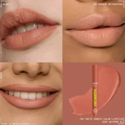 Fat Matte Smooth Color Lipstick Cozy Whipped