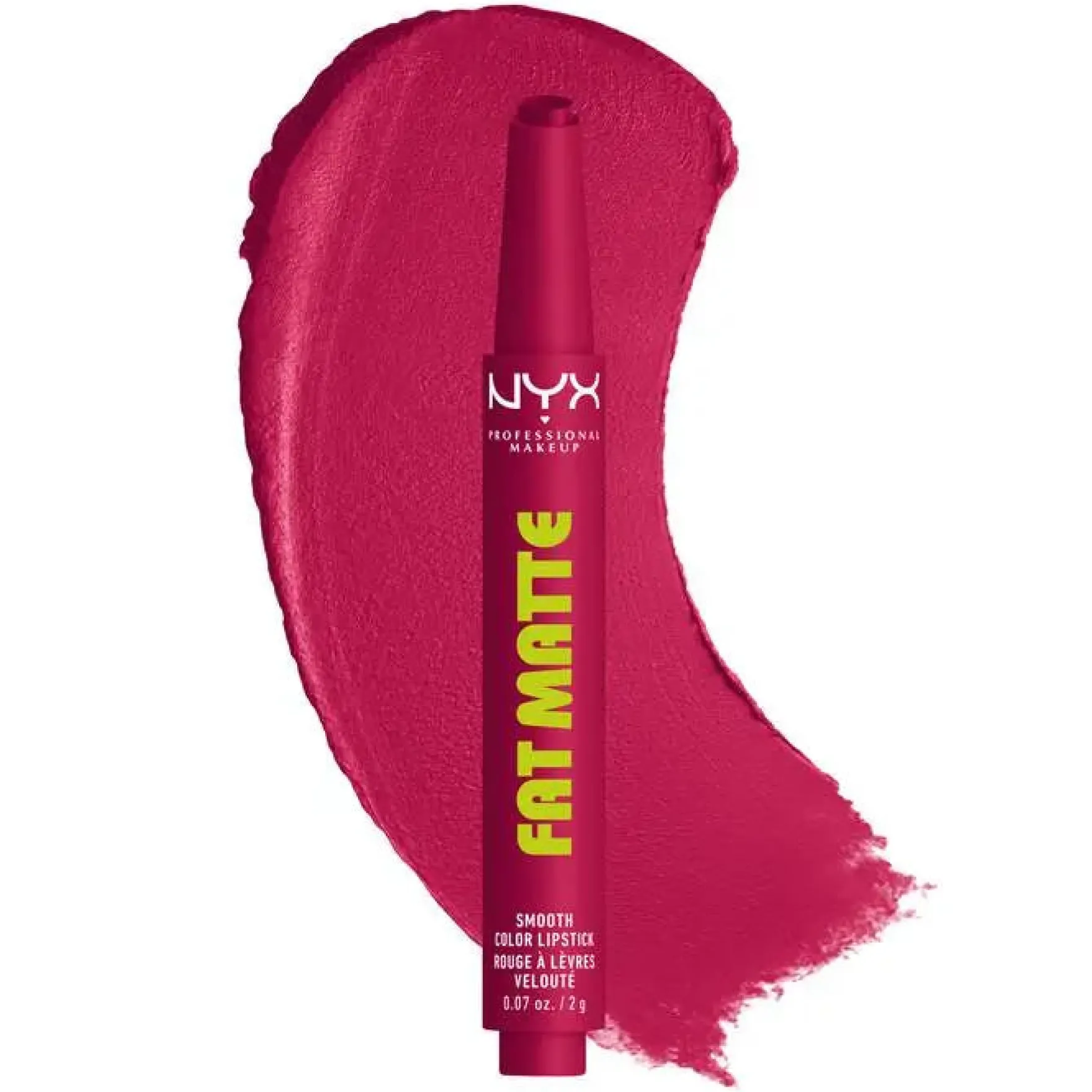 Fat Matte Smooth Color Lipstick Hibiscus Hug