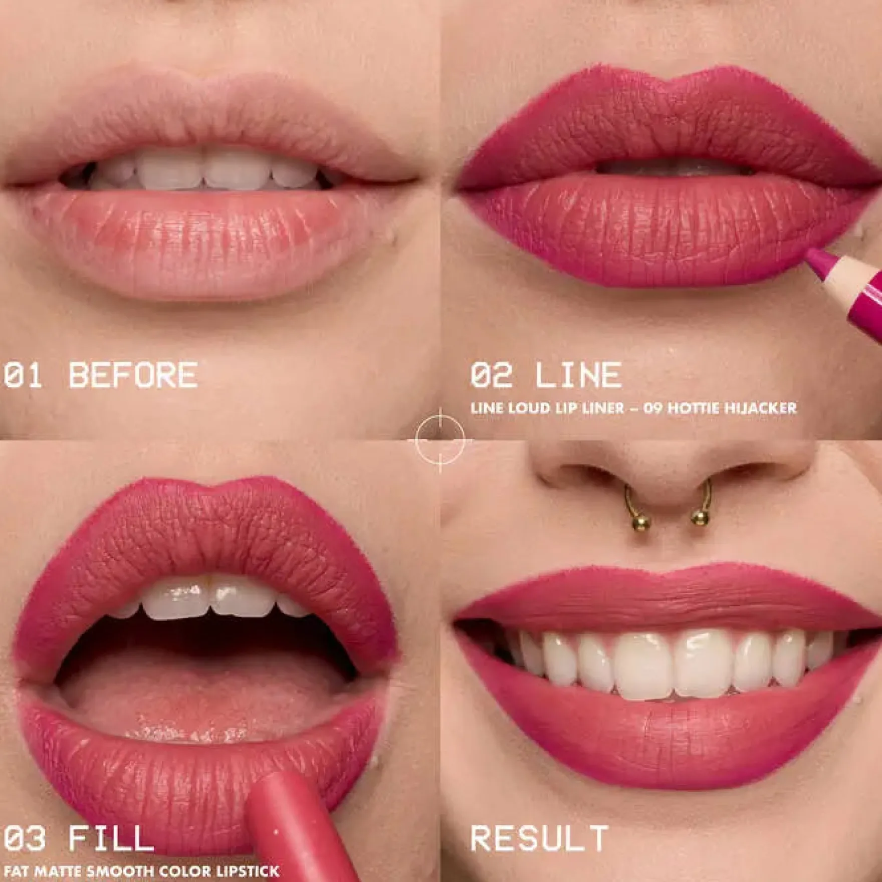 Fat Matte Smooth Color Lipstick Beary Nude