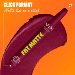 Fat Matte Smooth Color Lipstick Berry Smooth