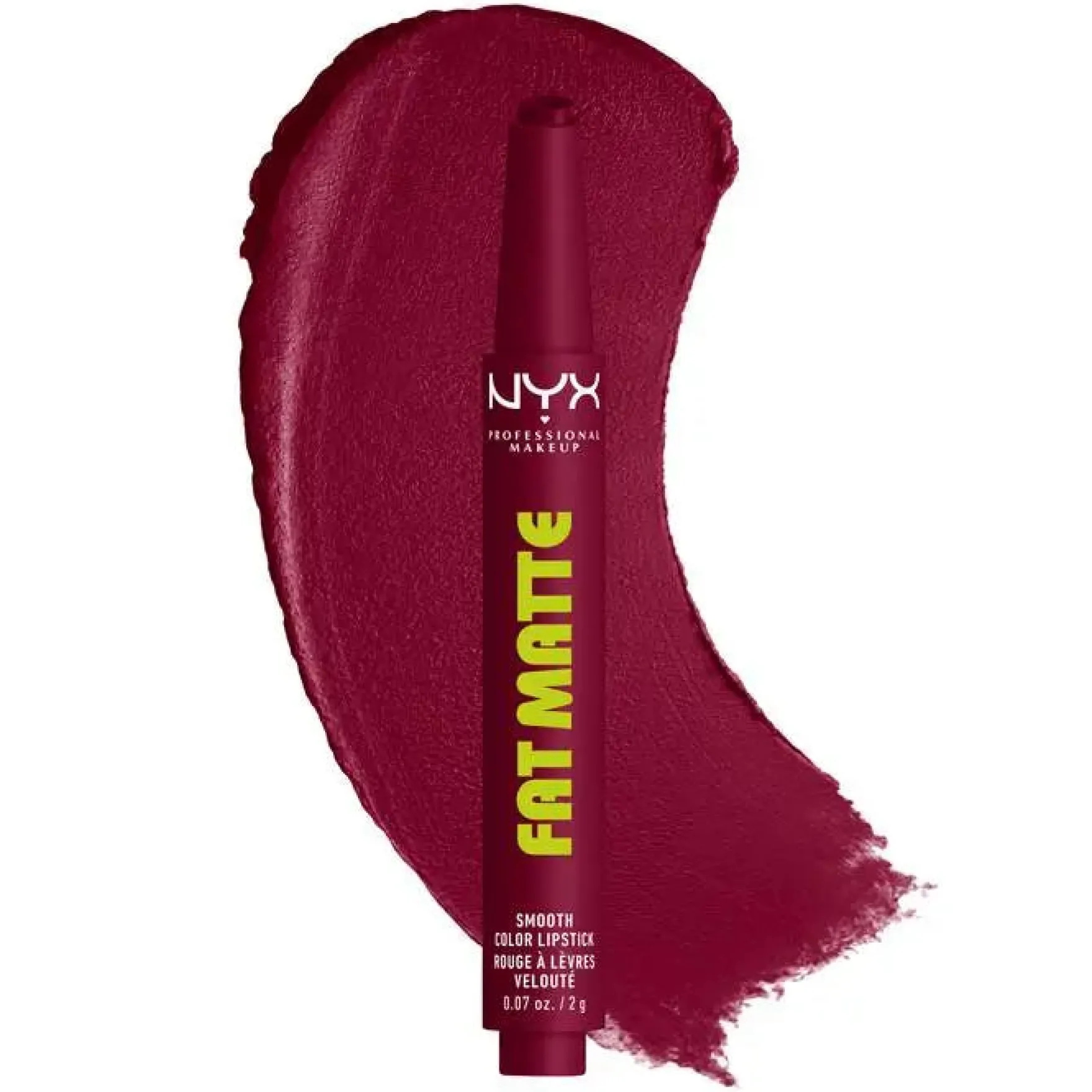 Fat Matte Smooth Color Lipstick Berry Smooth