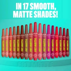 Fat Matte Smooth Color Lipstick Coral Cuddlin'