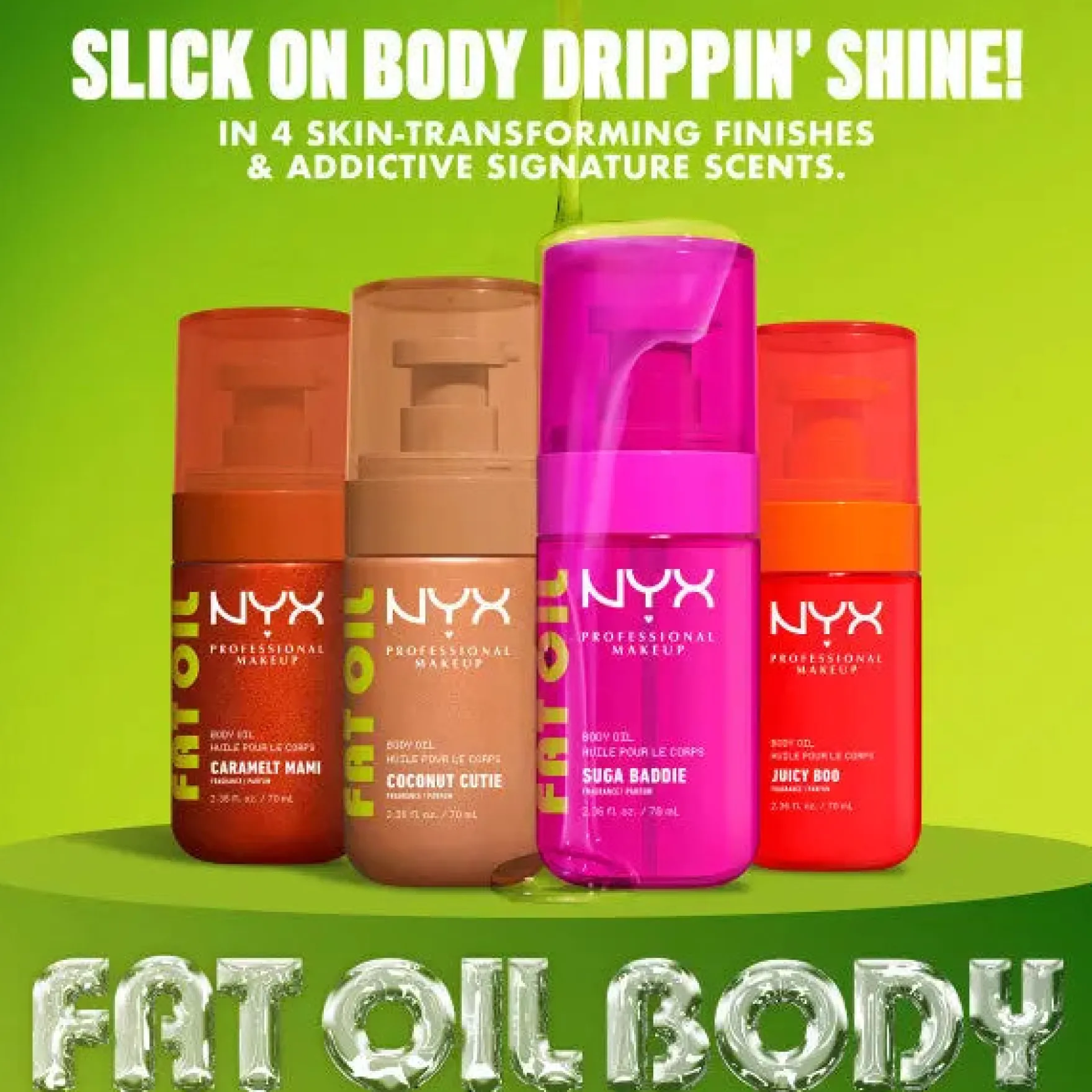 Fat Oil Coconut Cutie Body Oil