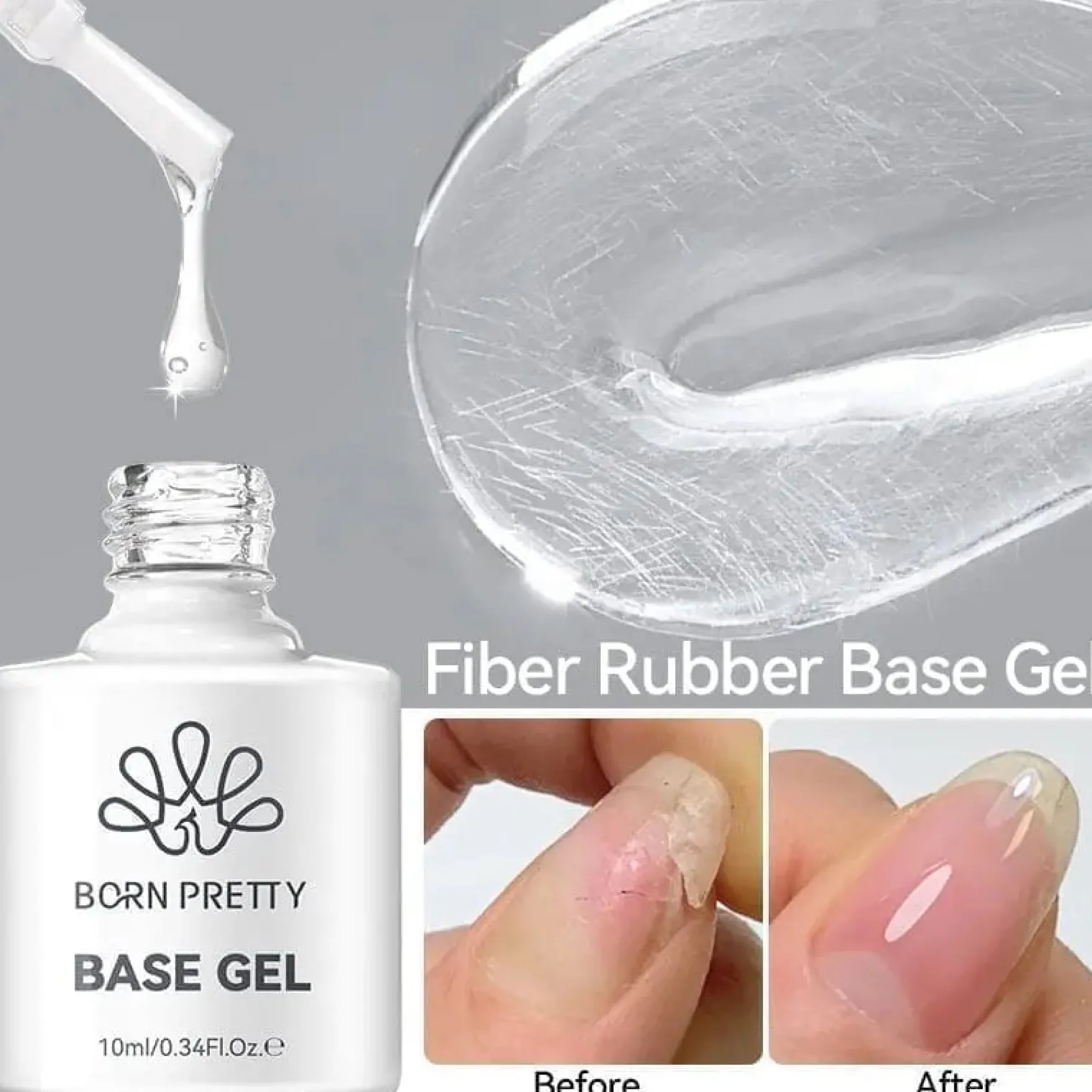 Fiber Rubber Base Gel FB01