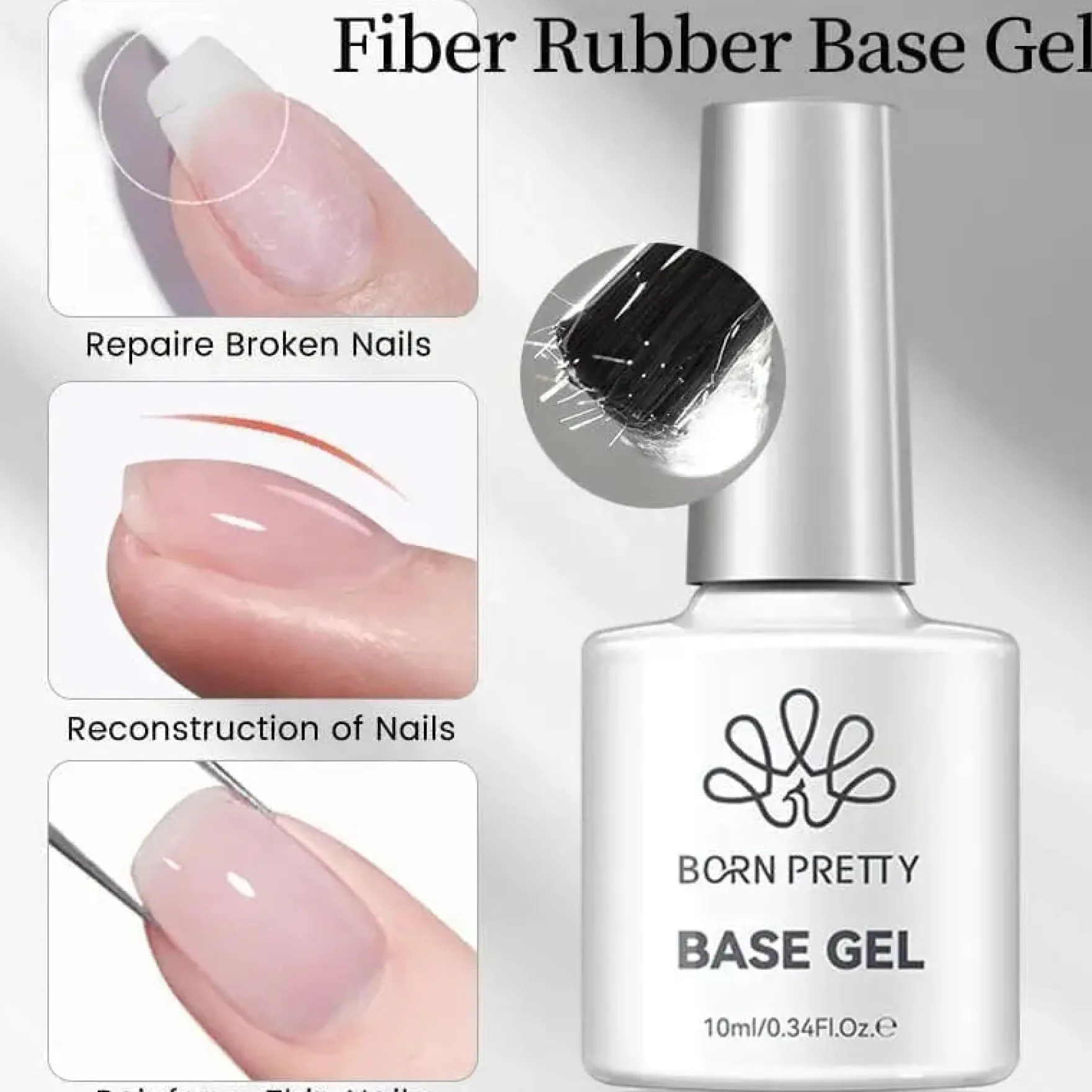 Fiber Rubber Base Gel FB01