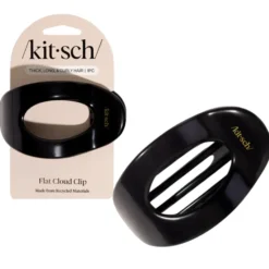 Flat Cloud Clip Black Large