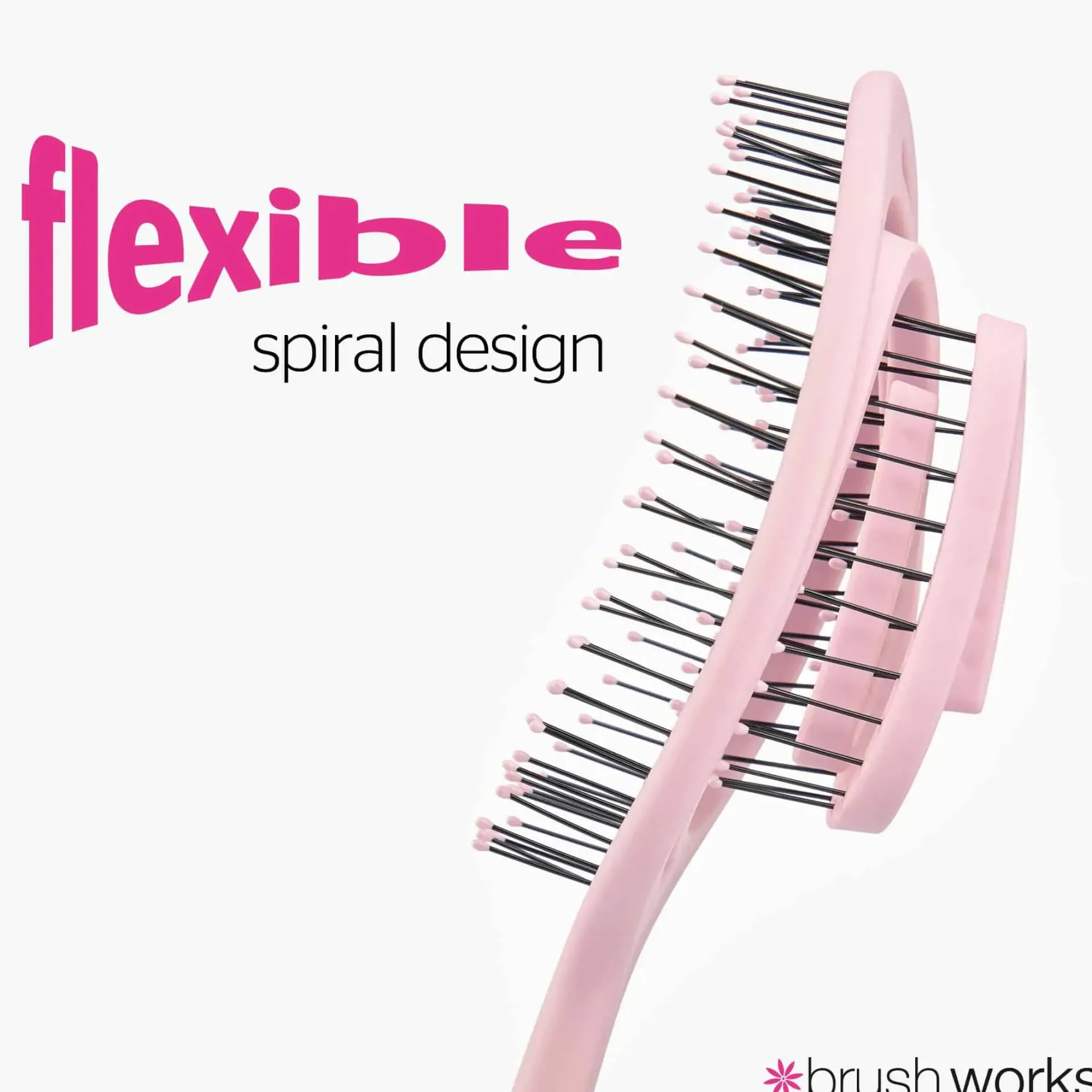 Flexi Oval Detangling Hair Brush