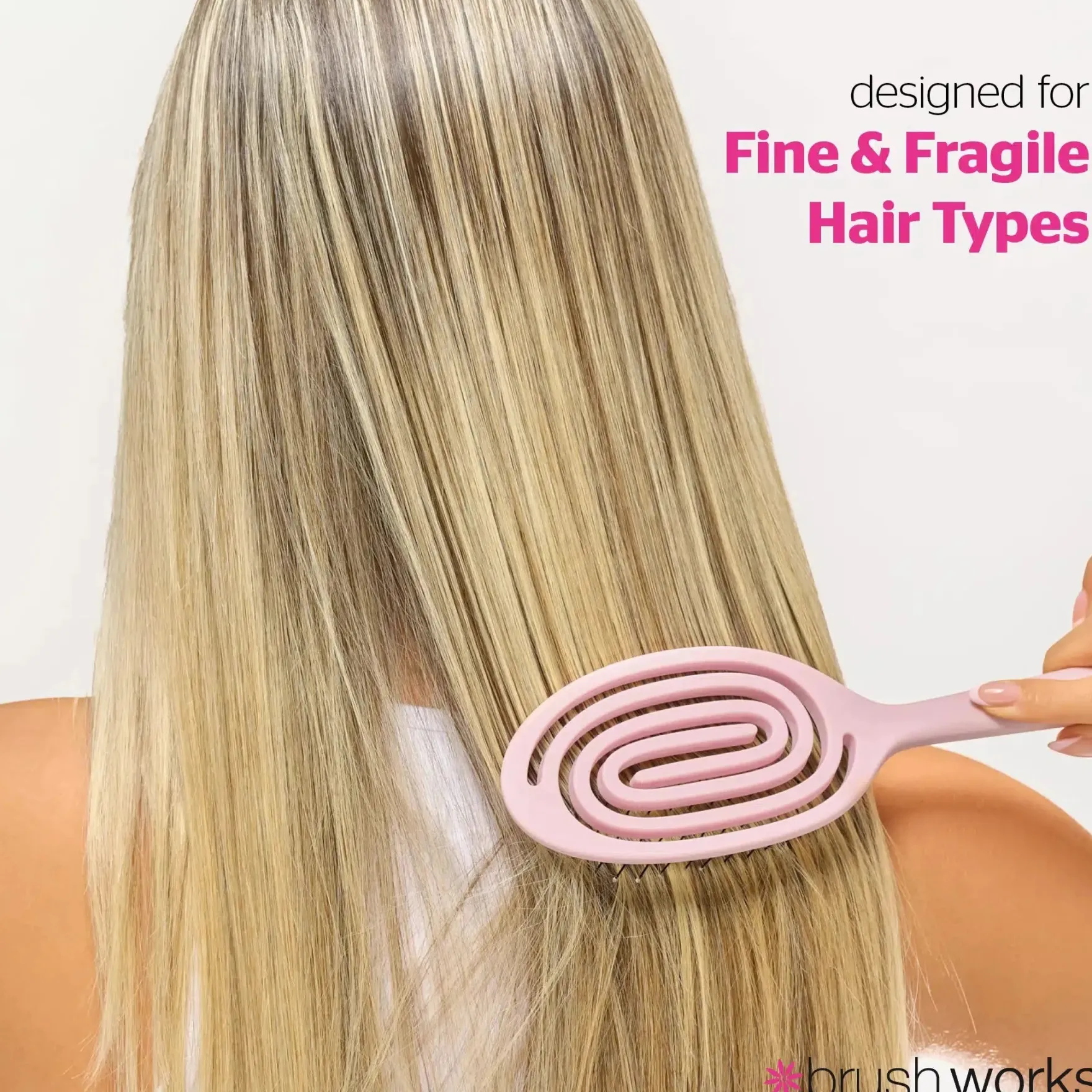 Flexi Oval Detangling Hair Brush