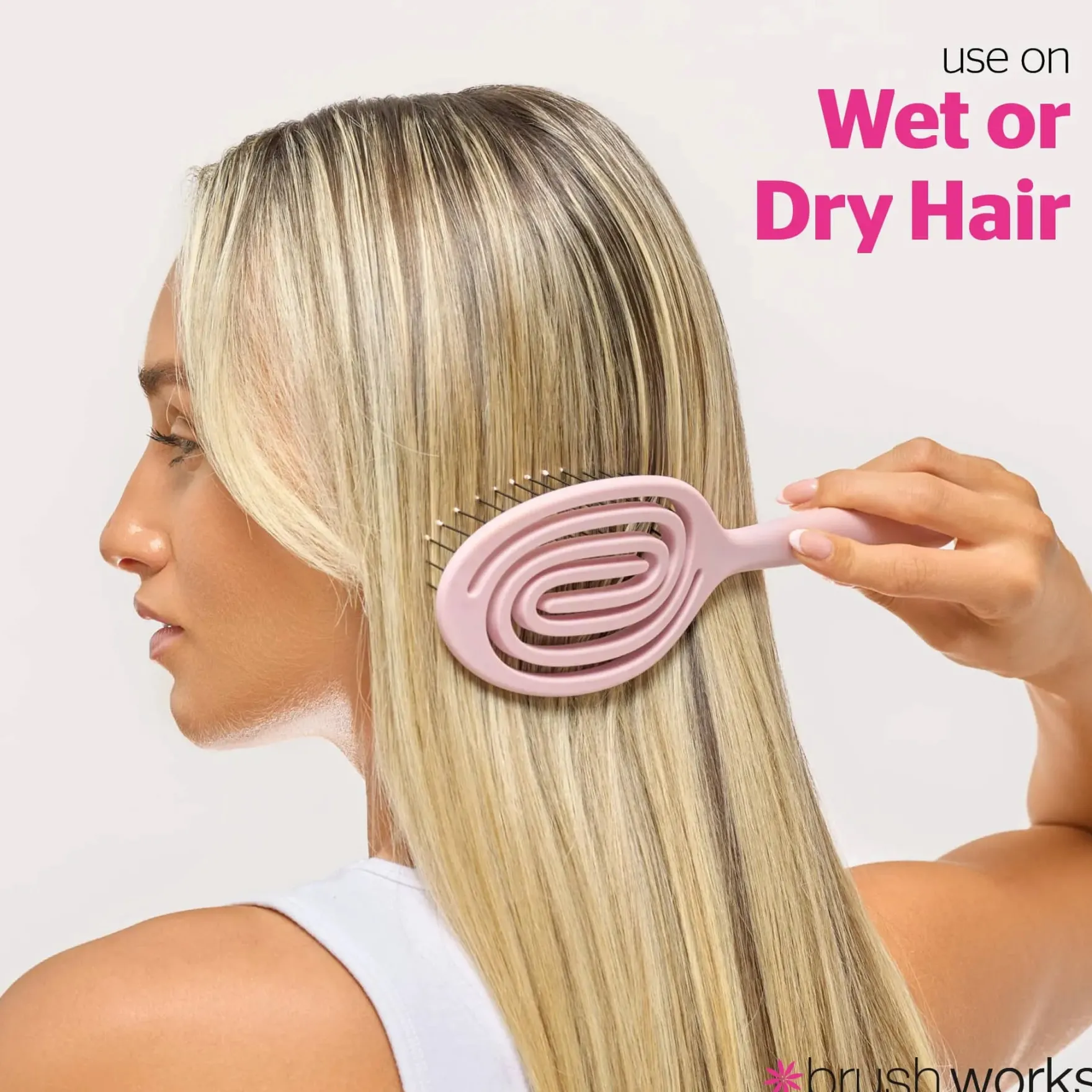 Flexi Oval Detangling Hair Brush