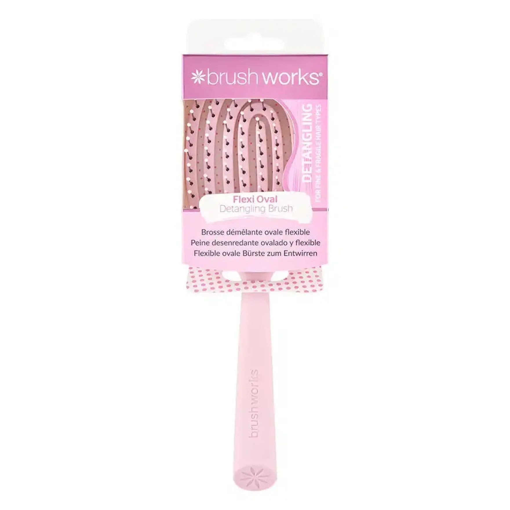 Flexi Oval Detangling Hair Brush