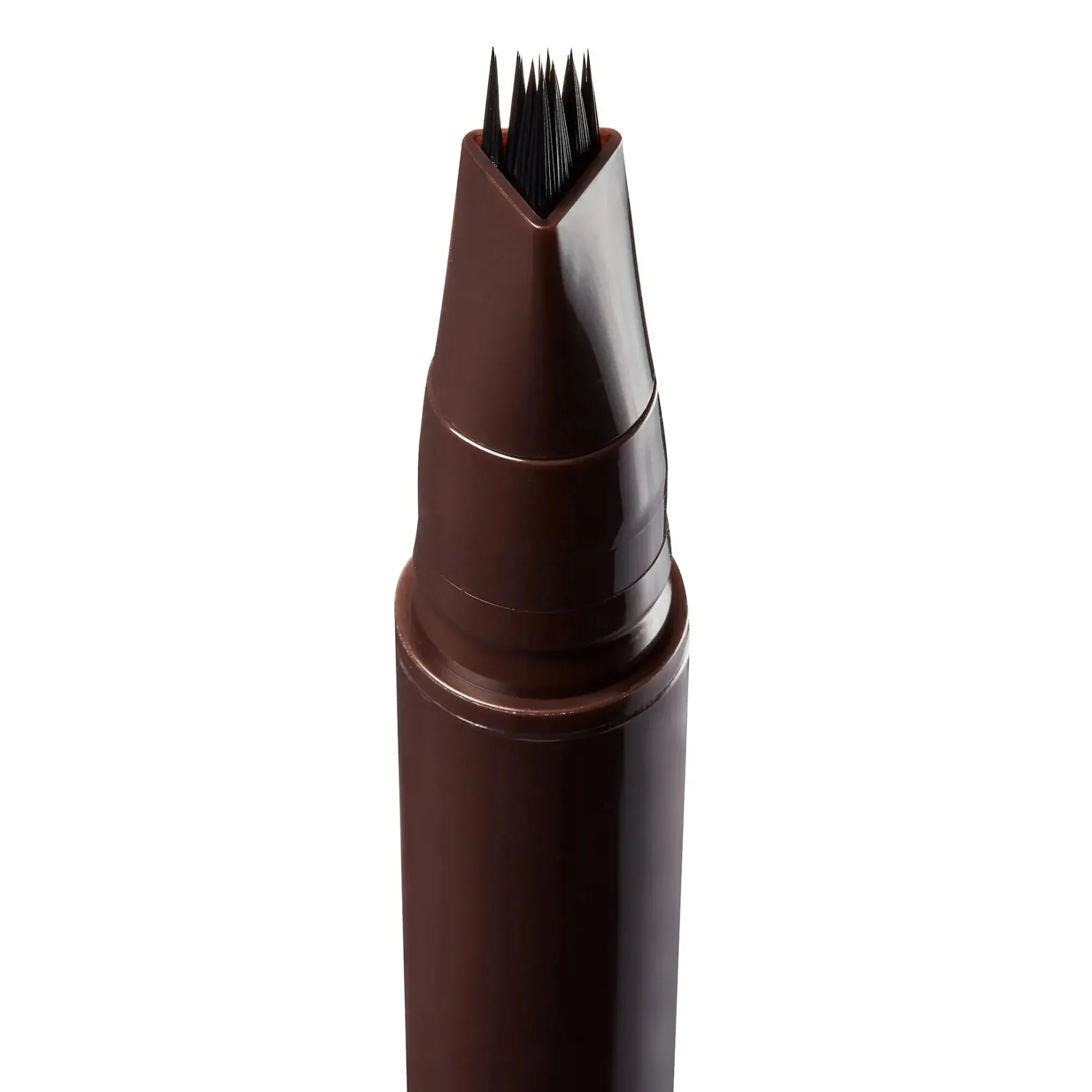 Fluffer Brow Brush Natural Brow Pen Dark Brown