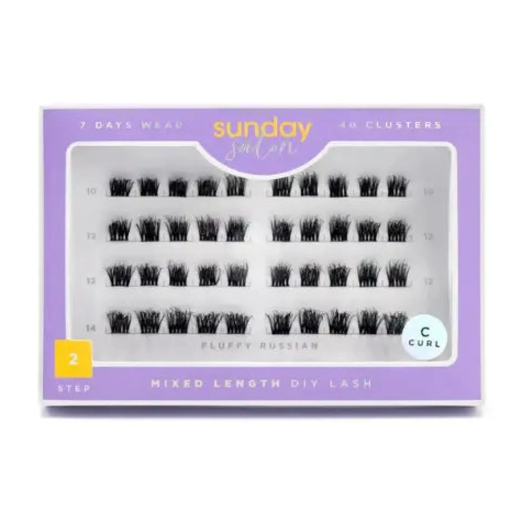 Fluffy Russian DIY Cluster Lashes