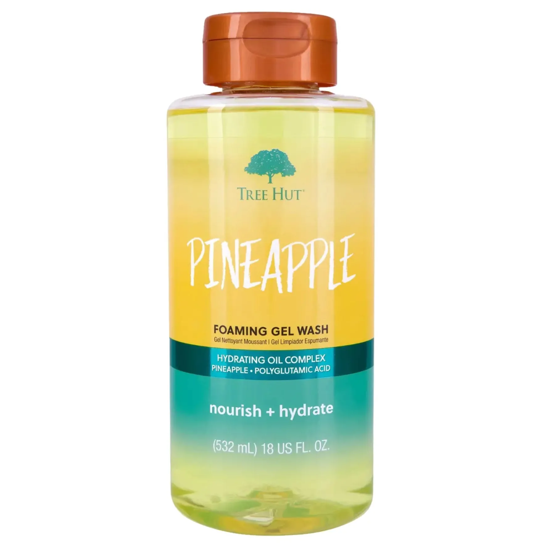 Foaming Gel Body Wash Pineapple