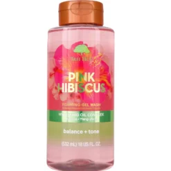 Foaming Gel Body Wash Pink Hibiscus