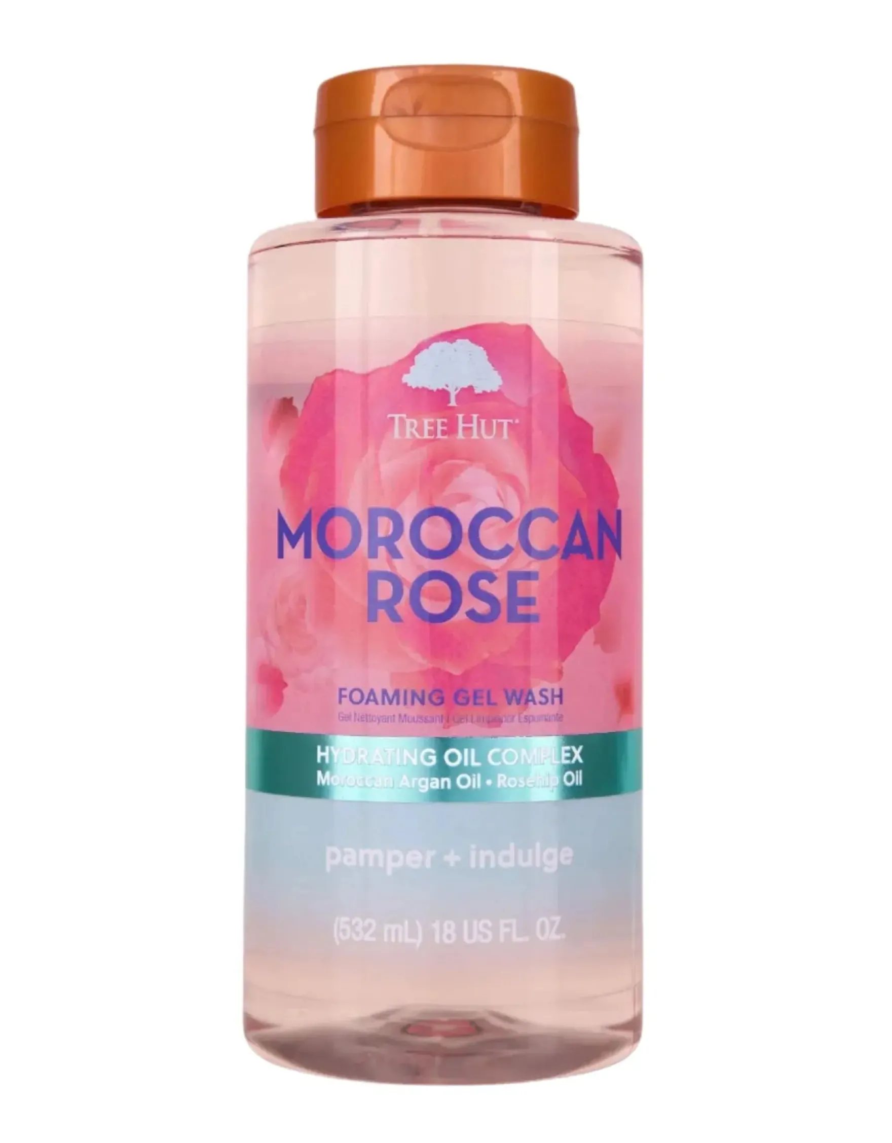 Foaming Gel Wash Moroccan Rose