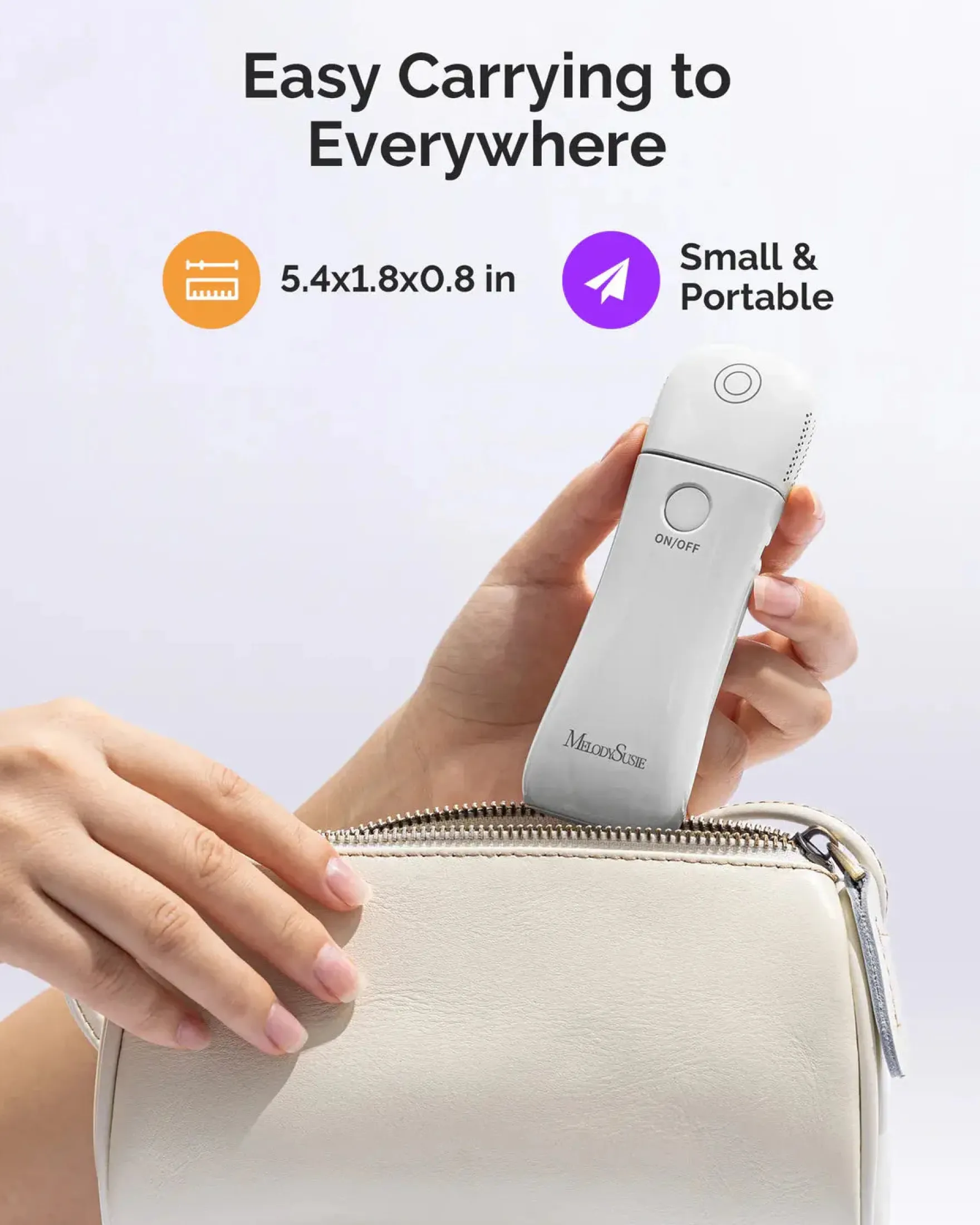 Foldable & Standable 2-in-1 Design LED/UV Nail Lamp