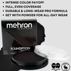 Foundation Greasepaint Black