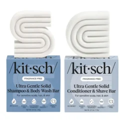 Fragrance Free Ultra Sensitive Shampoo & Conditioner Bar Set