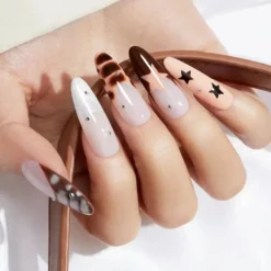 Gel Nail Polish Set Cocoa Cream