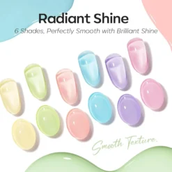 Gel Nail Polish Set Easter Picnic