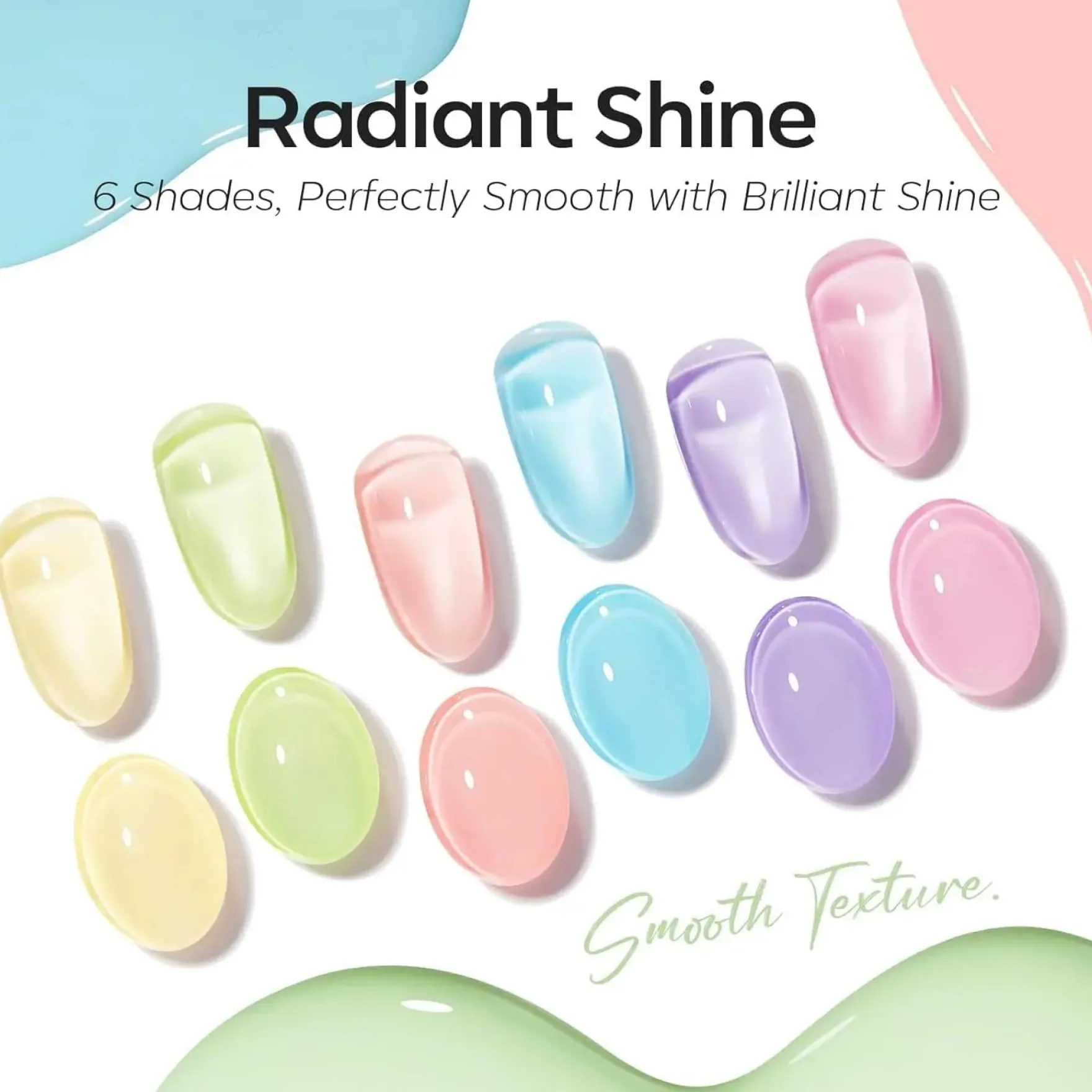Gel Nail Polish Set Easter Picnic