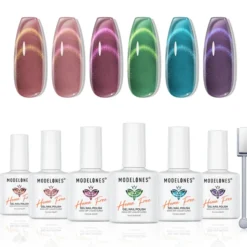 Gel Nail Polish Set Gloaming Coral