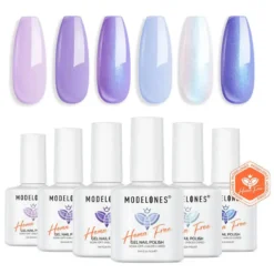 Gel Nail Polish Set Lustrous Starry Cosmos