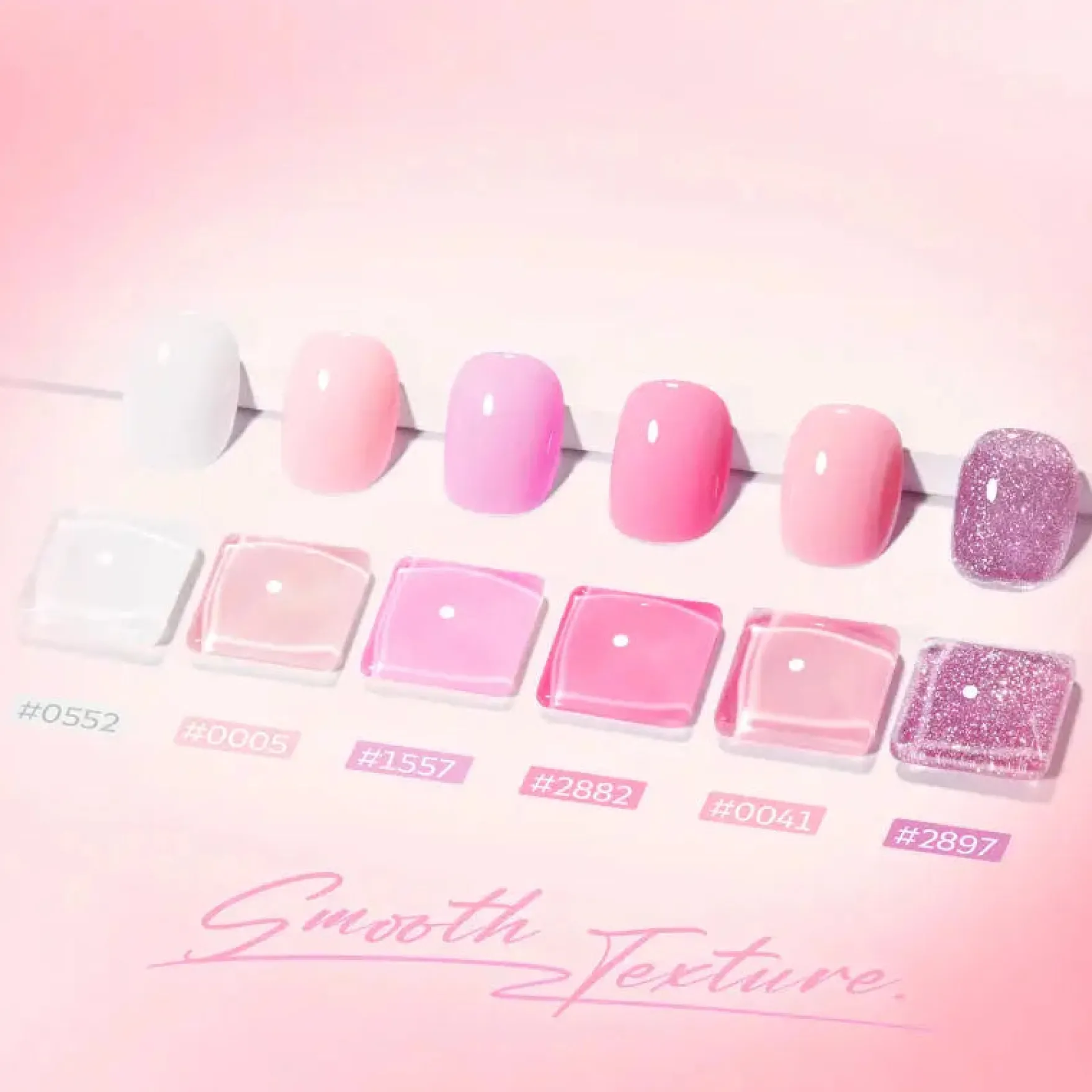Gel Nail Polish Set Neon Bloom